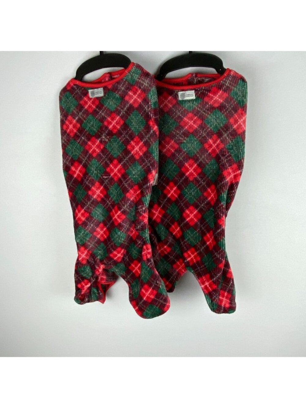 AKC American Kennel Club Dog Pet Apparel Christmas Plaid Outfits Size L